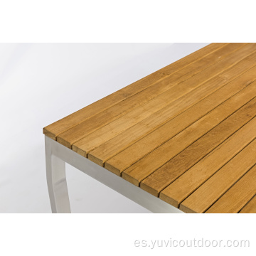 Conjunto de muebles de comedor Muebles de patio al aire libre